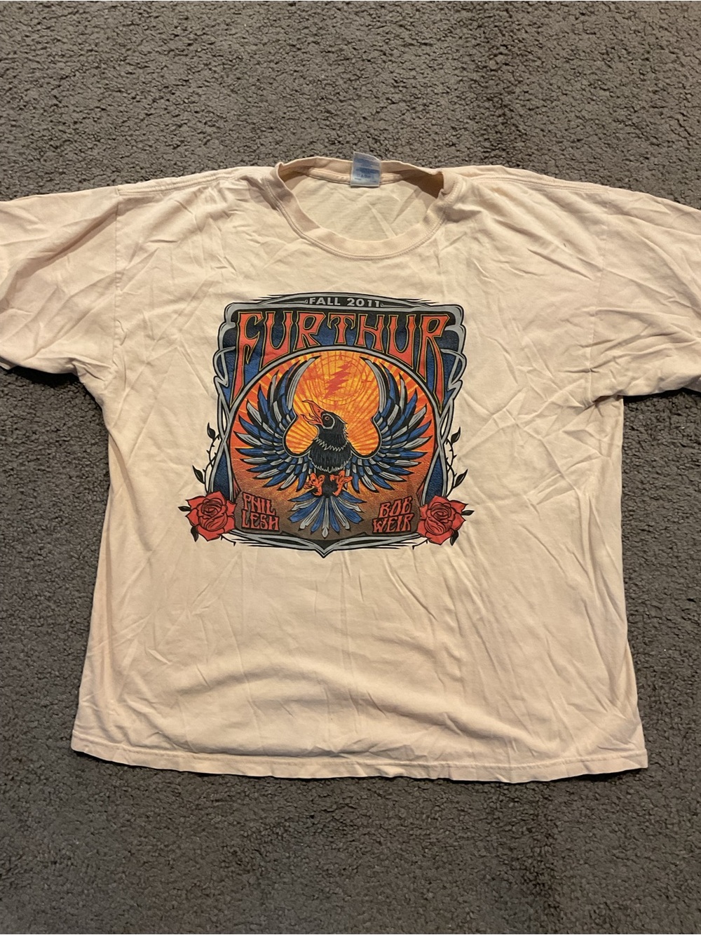 Further Vintage 2011 Men’s Graphic Music Concert T-Shirt Top Rock Band sz XL